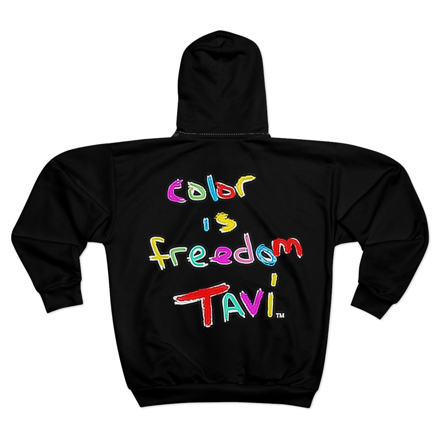 The Surfer Unisex Zip Hoodie by TAVi Art