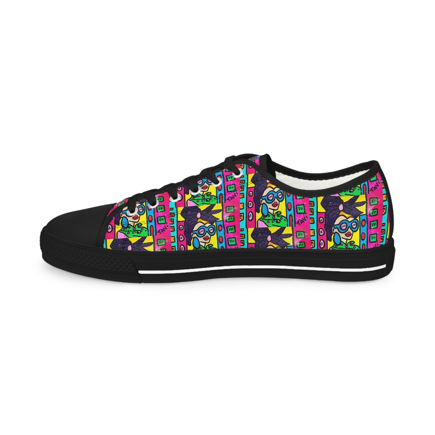 Love Love Men's Low Top Sneakers by TAVi Art