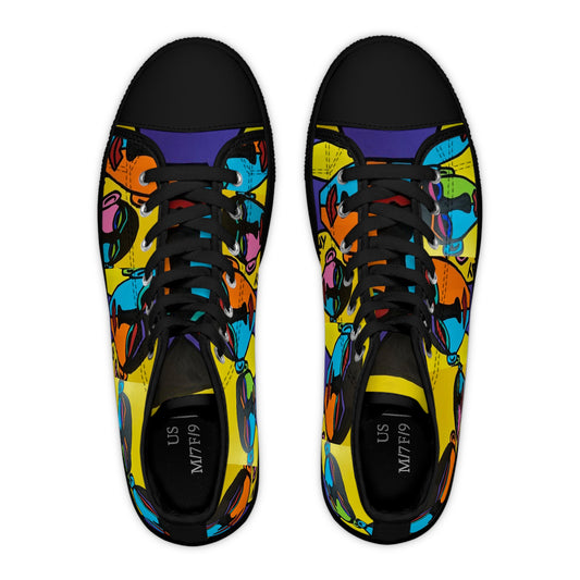 Mirrors Women's High Top Sneakers