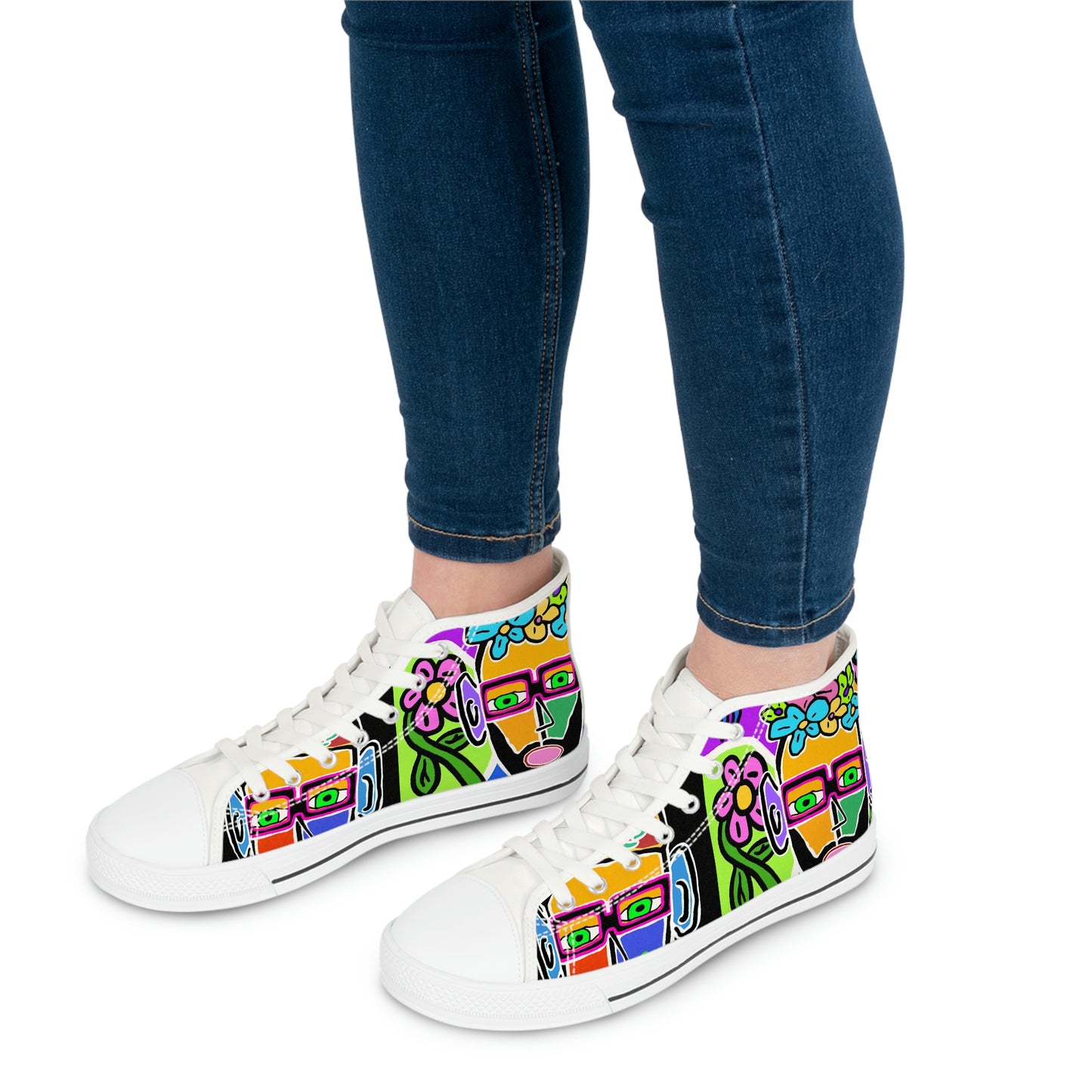 Women's Tavi Collage 4 High Top Sneakers