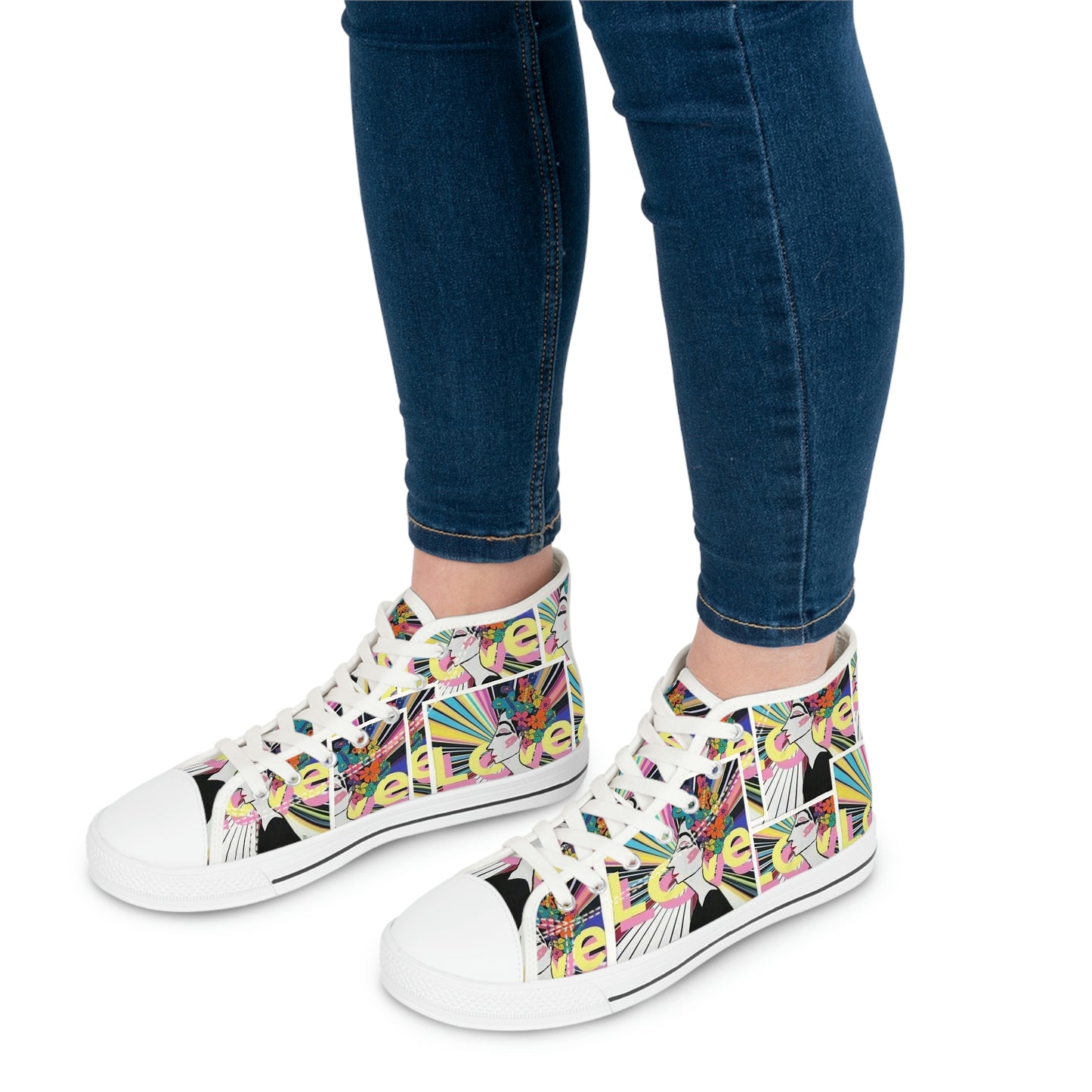 Audrey Love Women's High Top Sneakers