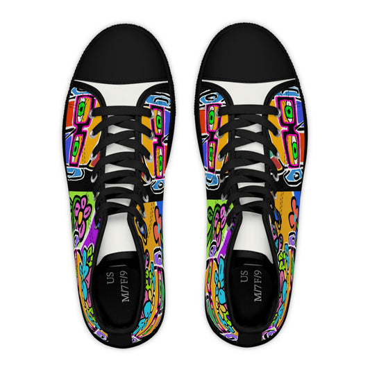 Women's Tavi Collage 4 High Top Sneakers