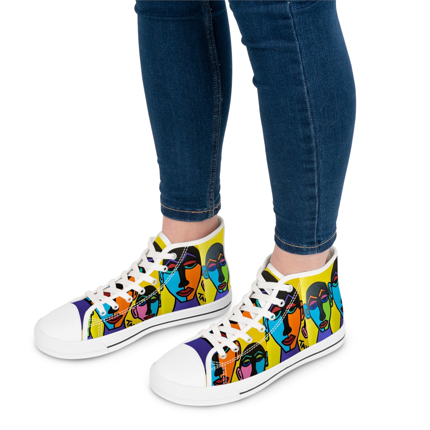 Mirrors Women's High Top Sneakers