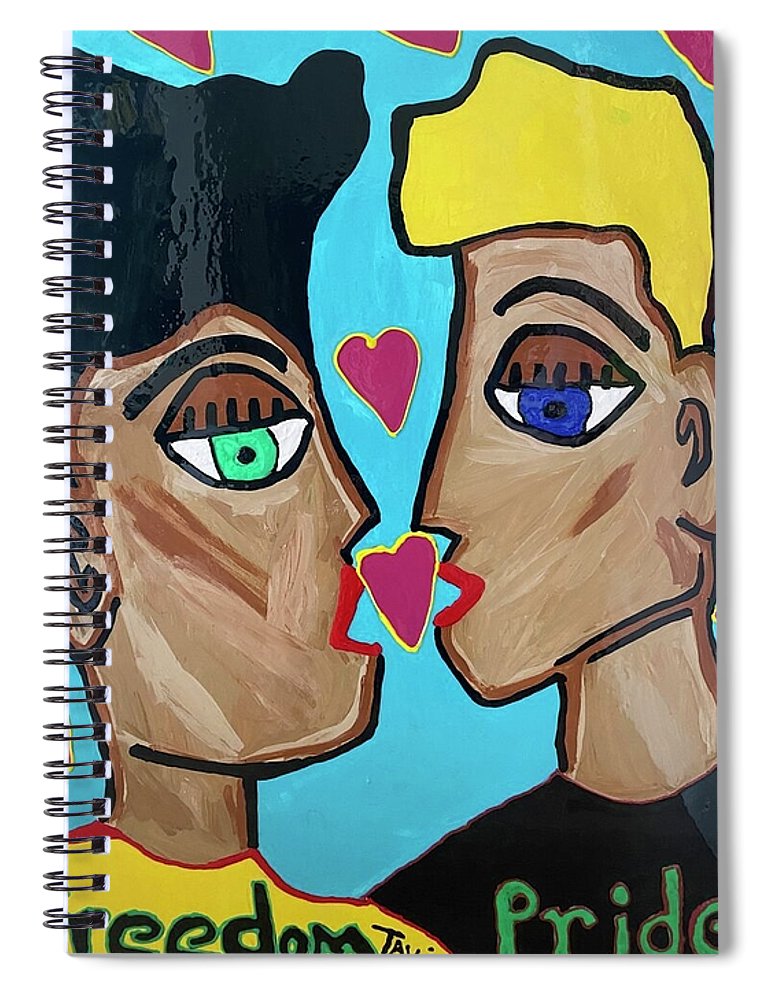 Freedom Pride Spiral Notebook