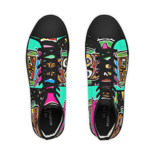 Groovy I Matter Men's High Top Sneakers