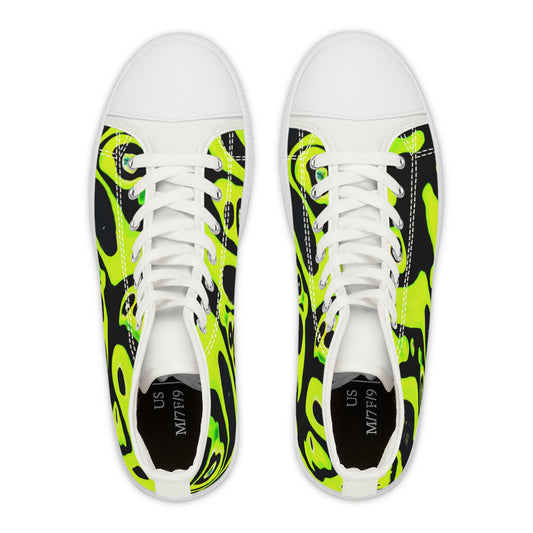 Abstract 2 Women's High Top Sneakers