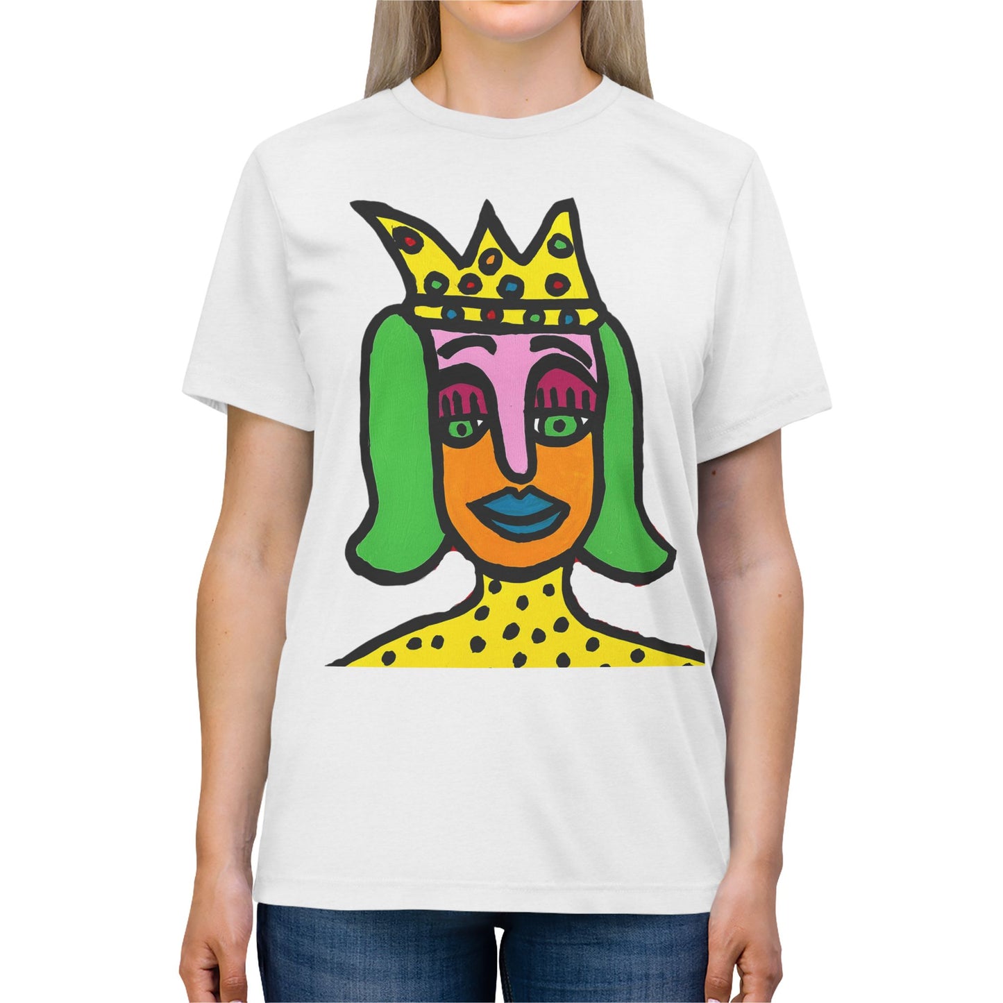 The Princess by TAVi Art Unisex Triblend T‑Shirt