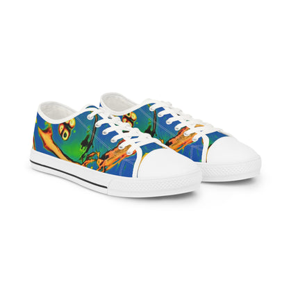 Abstract Men's Low Top Sneakers