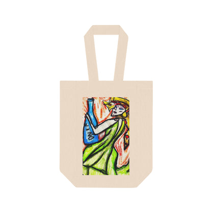 Wine Tote Bag - Original Artwork by TAVi Art