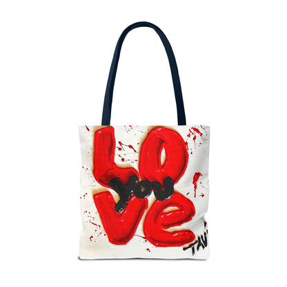 Love You Tote Bag by TAVi Art