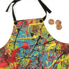 Colorful Floral Apron — Bright Garden Kitchen Apron