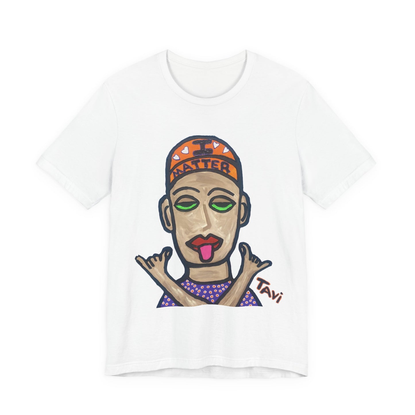 I Matter by TAVi Art Unisex Jersey T‑Shirt