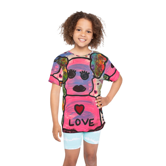 Love Art Kids Jersey T‑Shirt