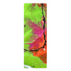 Abstract Neon Splash Yoga Mat — Non‑Slip Rubber Fitness Mat