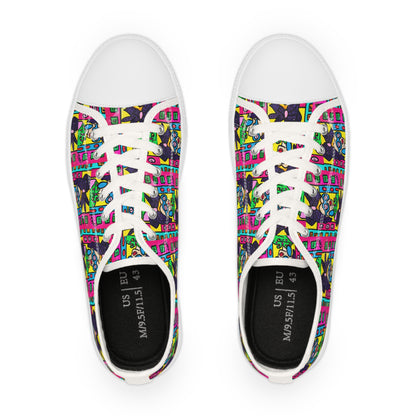Love Love Men's Low Top Sneakers by TAVi Art