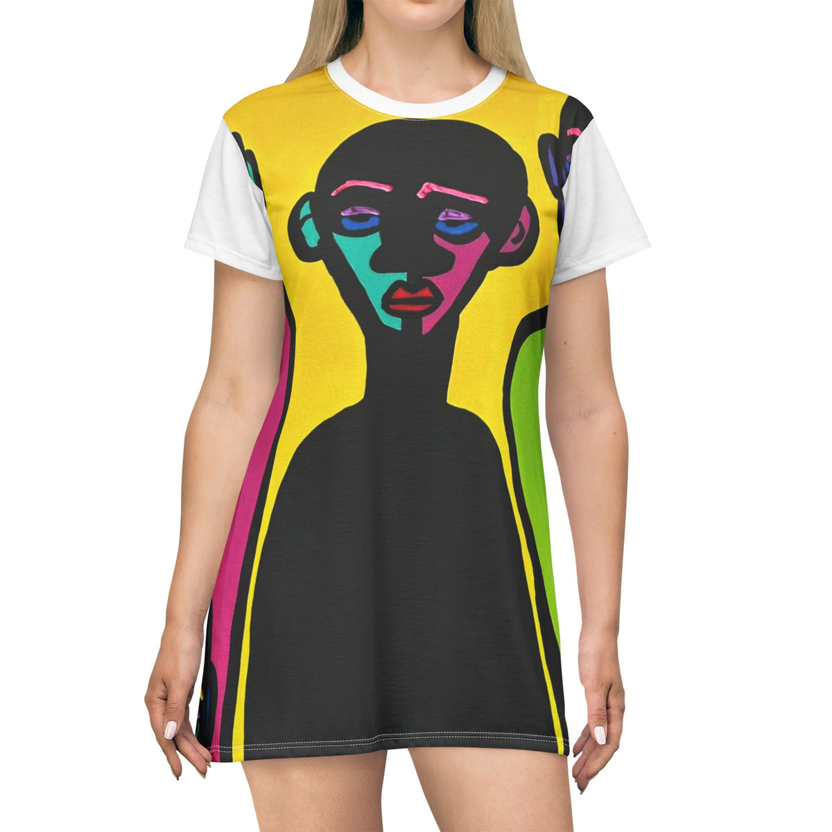 The Healers – All‑Over Print Graphic T‑Shirt Dress