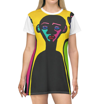 The Healers – All‑Over Print Graphic T‑Shirt Dress