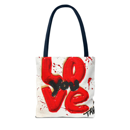Love You Tote Bag by TAVi Art