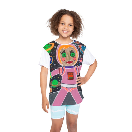 Kids Cosmic Space Jersey – Front & Back Graphic Print