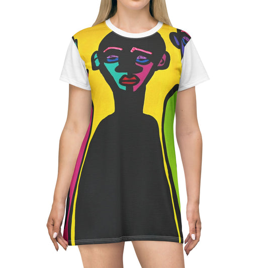 Healers - All‑Over Print Graphic T‑Shirt Dress