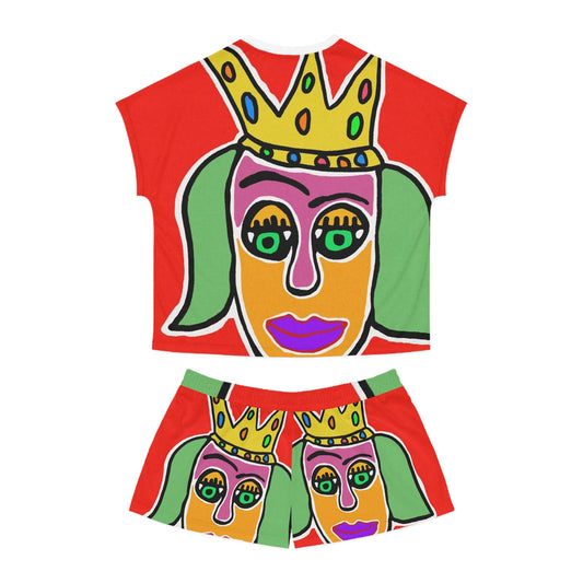 Women's Short Pajama Set (AOP)
