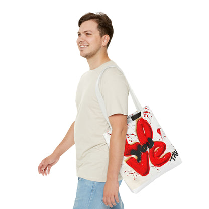 Love You Tote Bag by TAVi Art