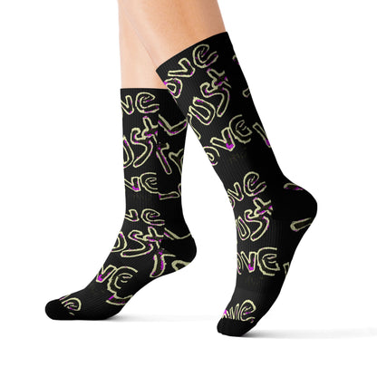 Love Trust Love Sublimation Socks