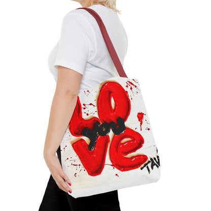 Love You Tote Bag by TAVi Art