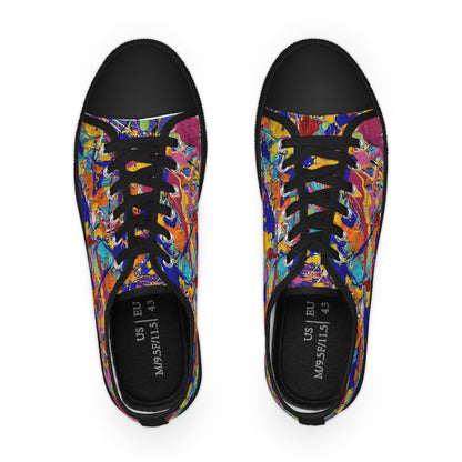 Tavi Abstract Art Low Top Sneakers