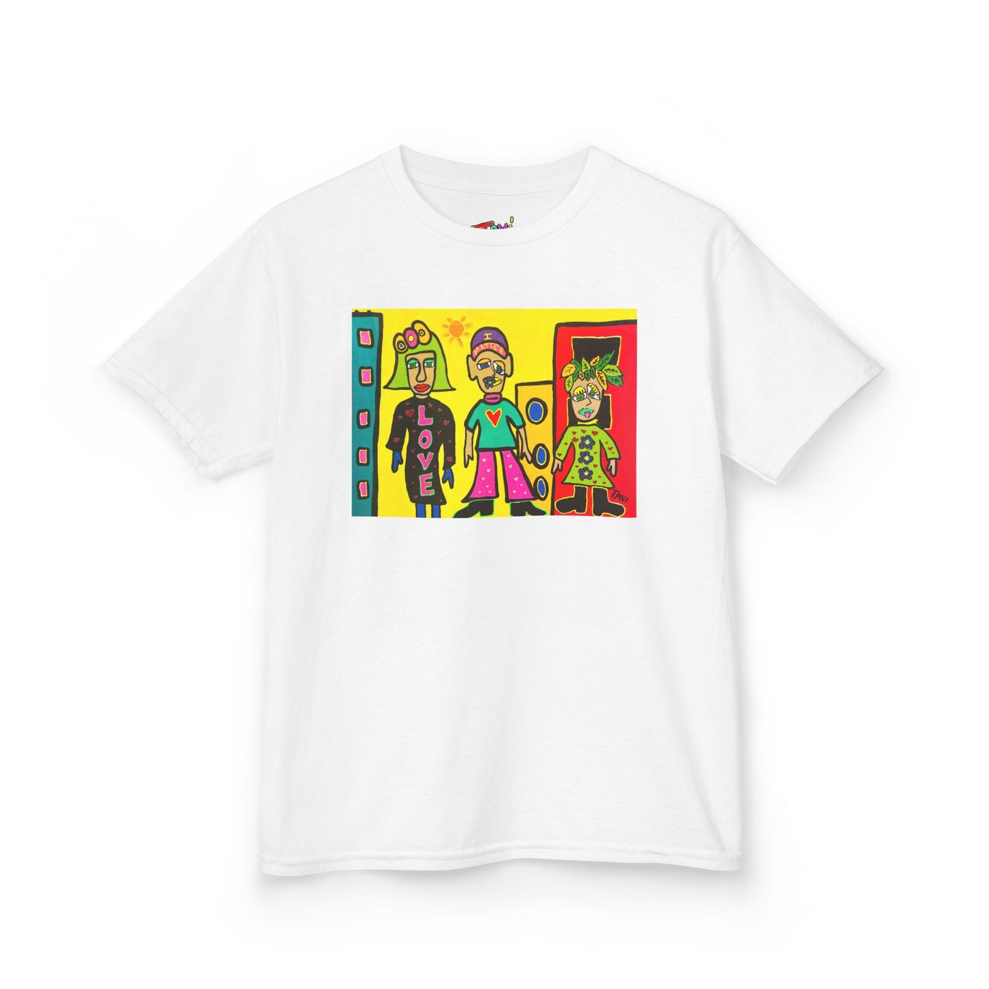 Kids Color Is Freedom Graphic T‑Shirt