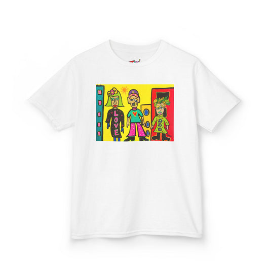 Kids Color Is Freedom Graphic T‑Shirt