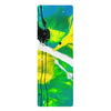 Abstract Green Splash Rubber Yoga Mat – Non-Slip Eco Exercise Mat