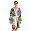 Long Sleeve Kimono Robe (AOP)