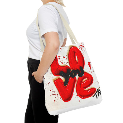Love You Tote Bag by TAVi Art