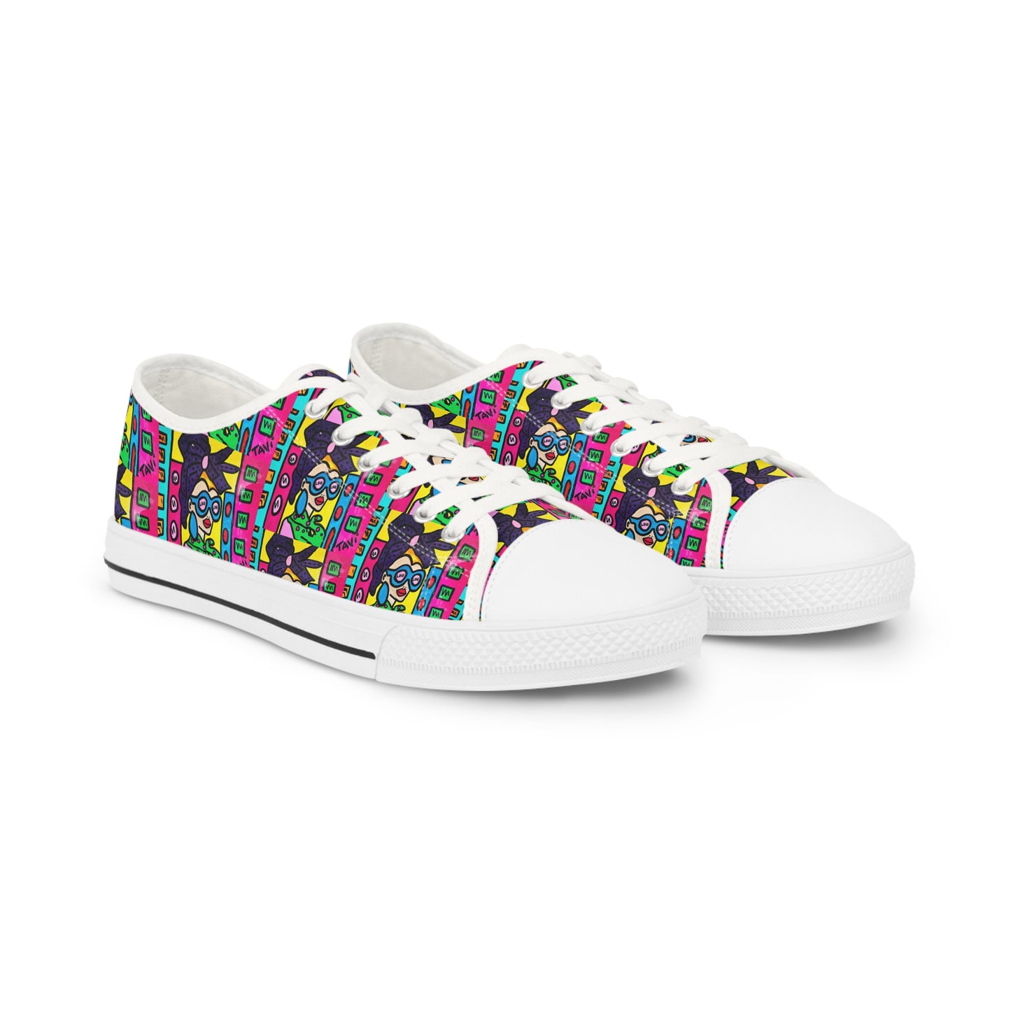 Love Love Men's Low Top Sneakers by TAVi Art