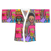 Long Sleeve Kimono Robe (AOP)