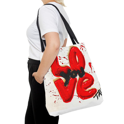 Love You Tote Bag by TAVi Art