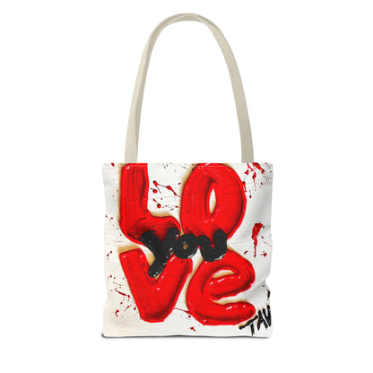 Love You Tote Bag by TAVi Art
