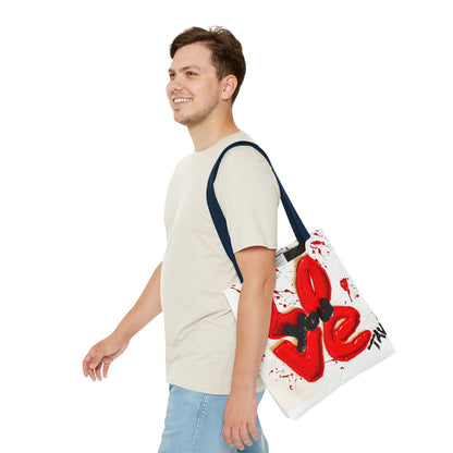 Love You Tote Bag by TAVi Art