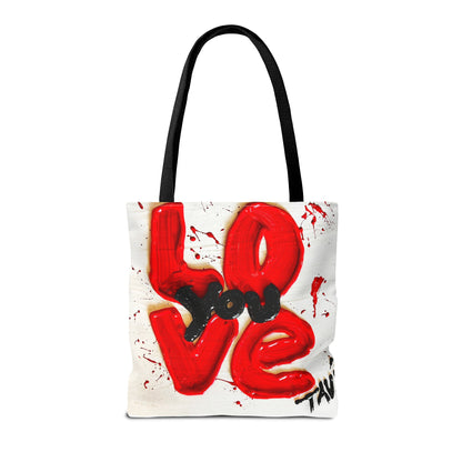 Love You Tote Bag by TAVi Art