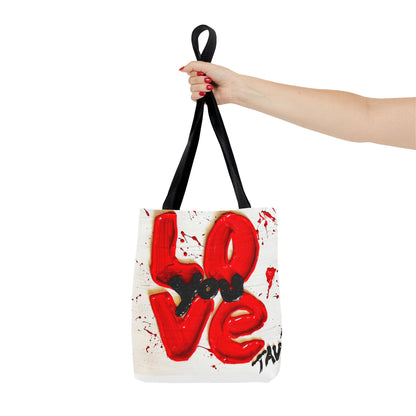 Love You Tote Bag by TAVi Art