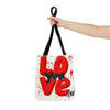 Love You Tote Bag by TAVi Art