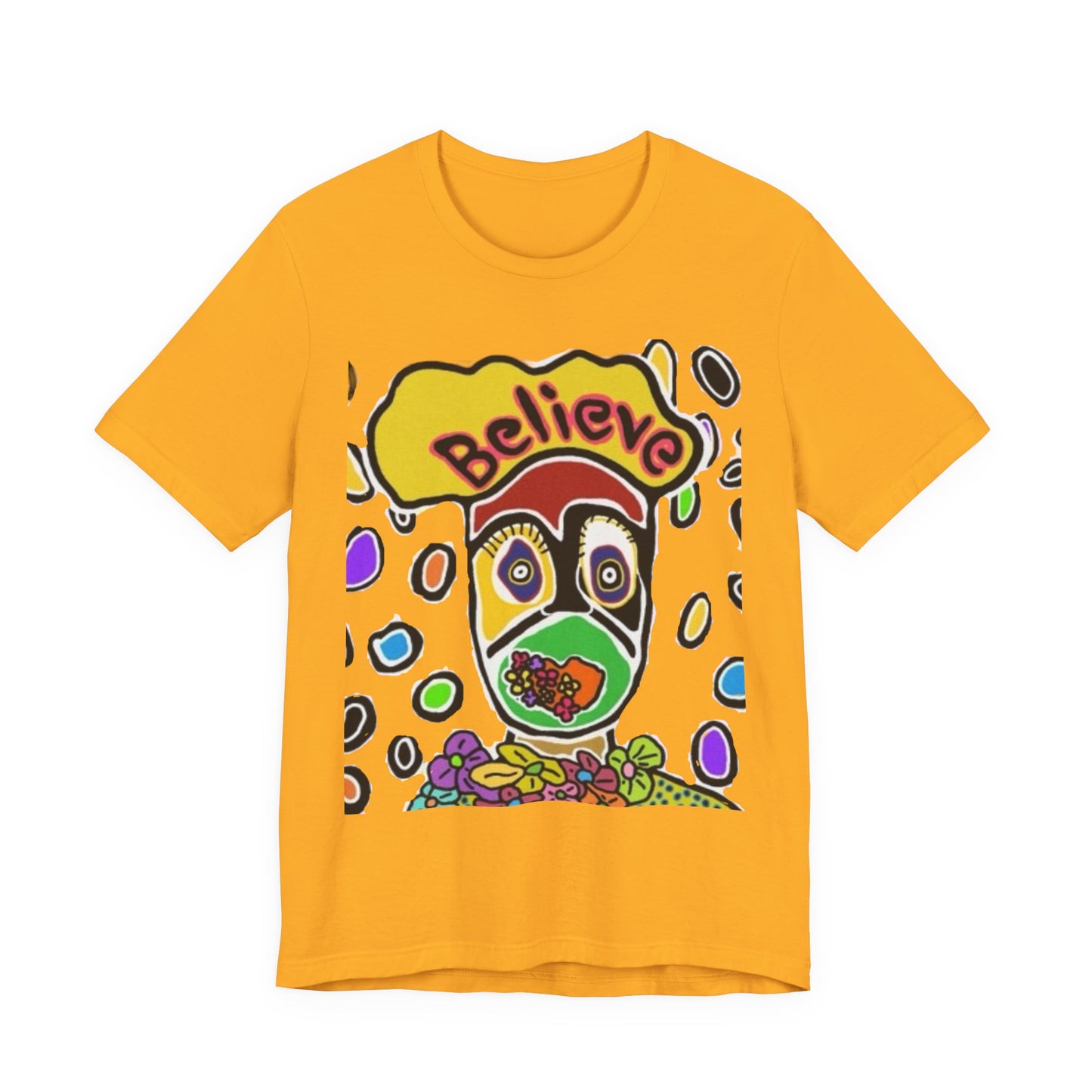 Believe by TAVi Art – Unisex Jersey T‑Shirt