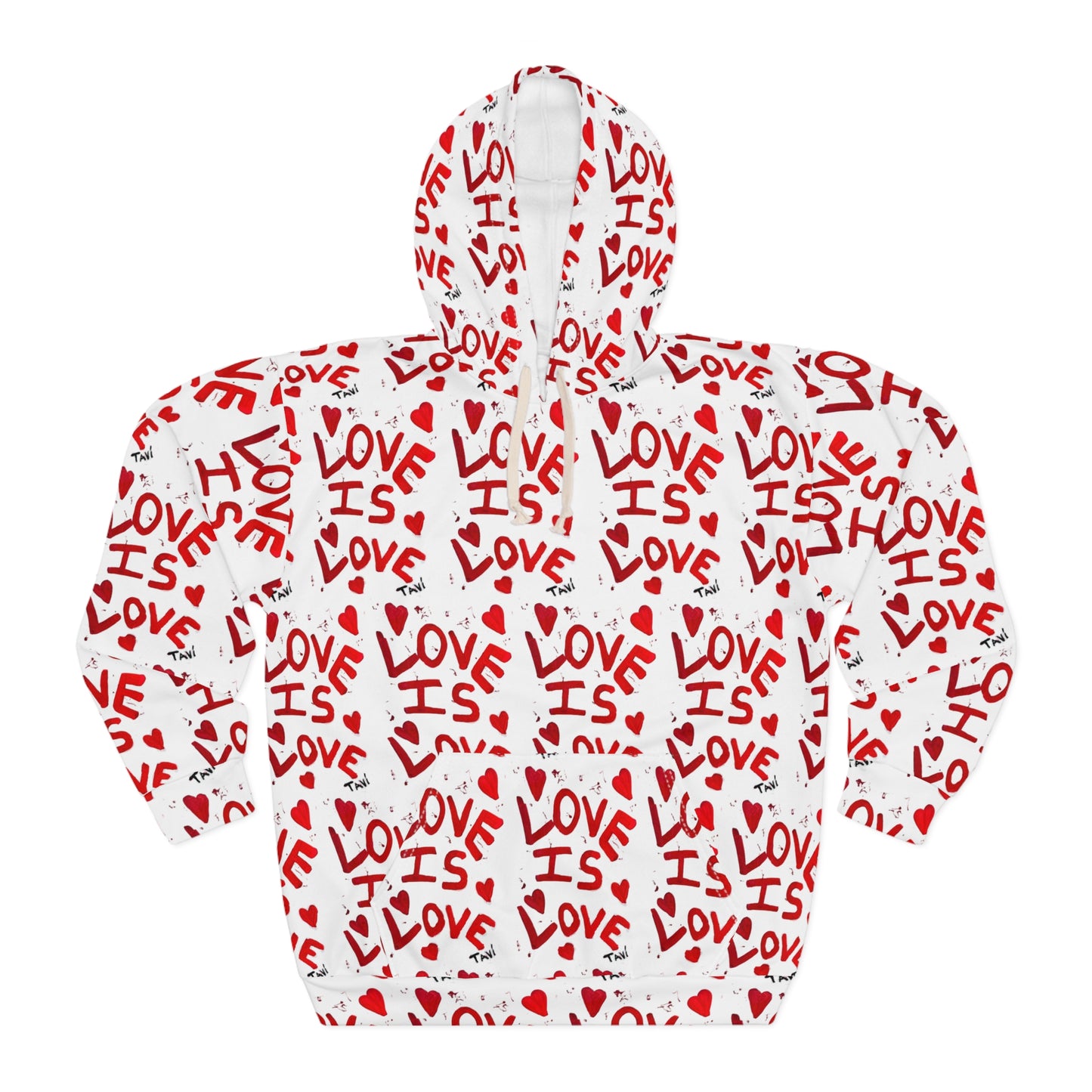 Love is Love by TAVi Art Unisex Pullover Hoodie