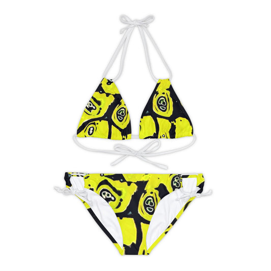 Strappy Bikini Set (AOP)