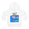 Whale Time Toddler Fleece Hoodie - TAVi Art
