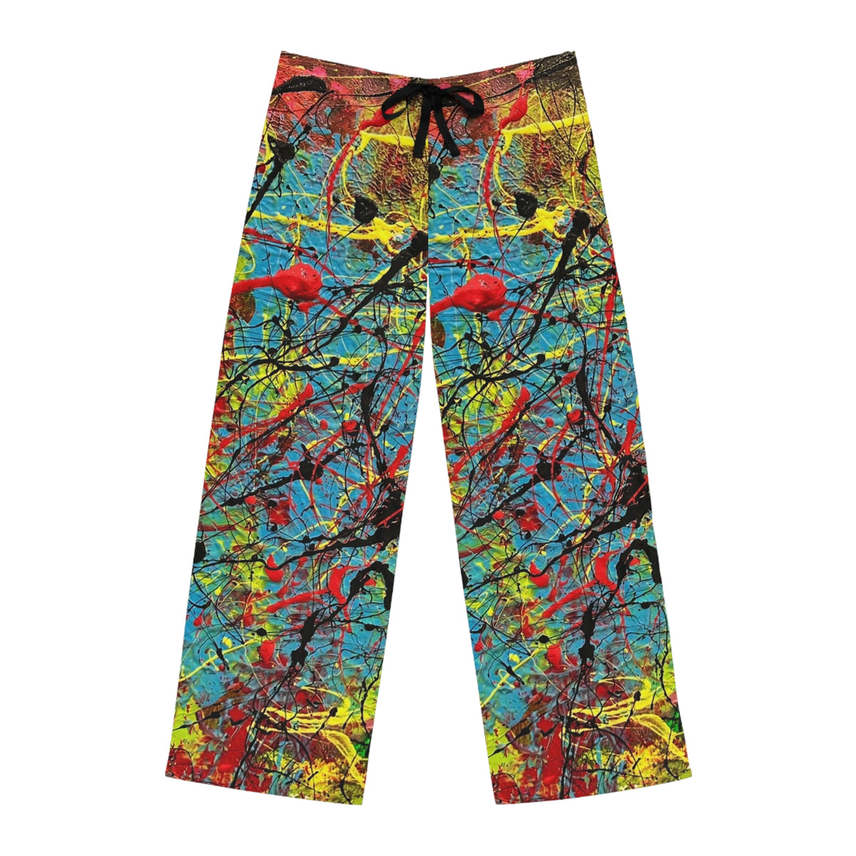 Men's Abstract All Over Print Pajama Pants - TAVi Art