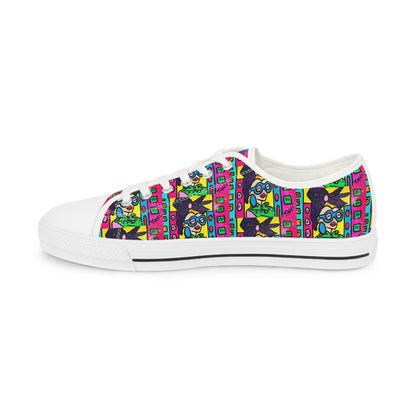 Love Love Men's Low Top Sneakers by TAVi Art