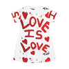 Love is Love by TAVi Art T-Shirt Dress in 5 Sizes