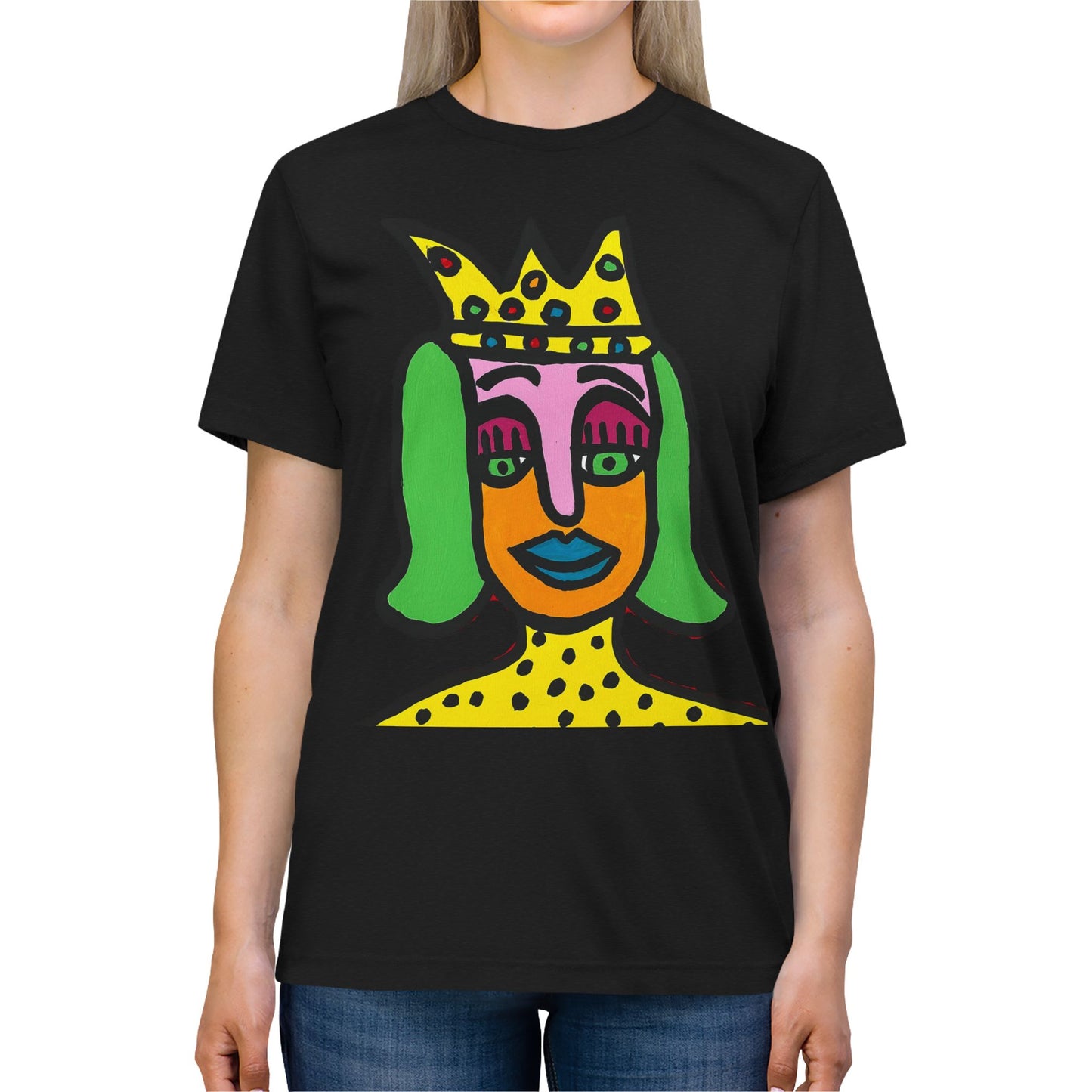 The Princess by TAVi Art Unisex Triblend T‑Shirt